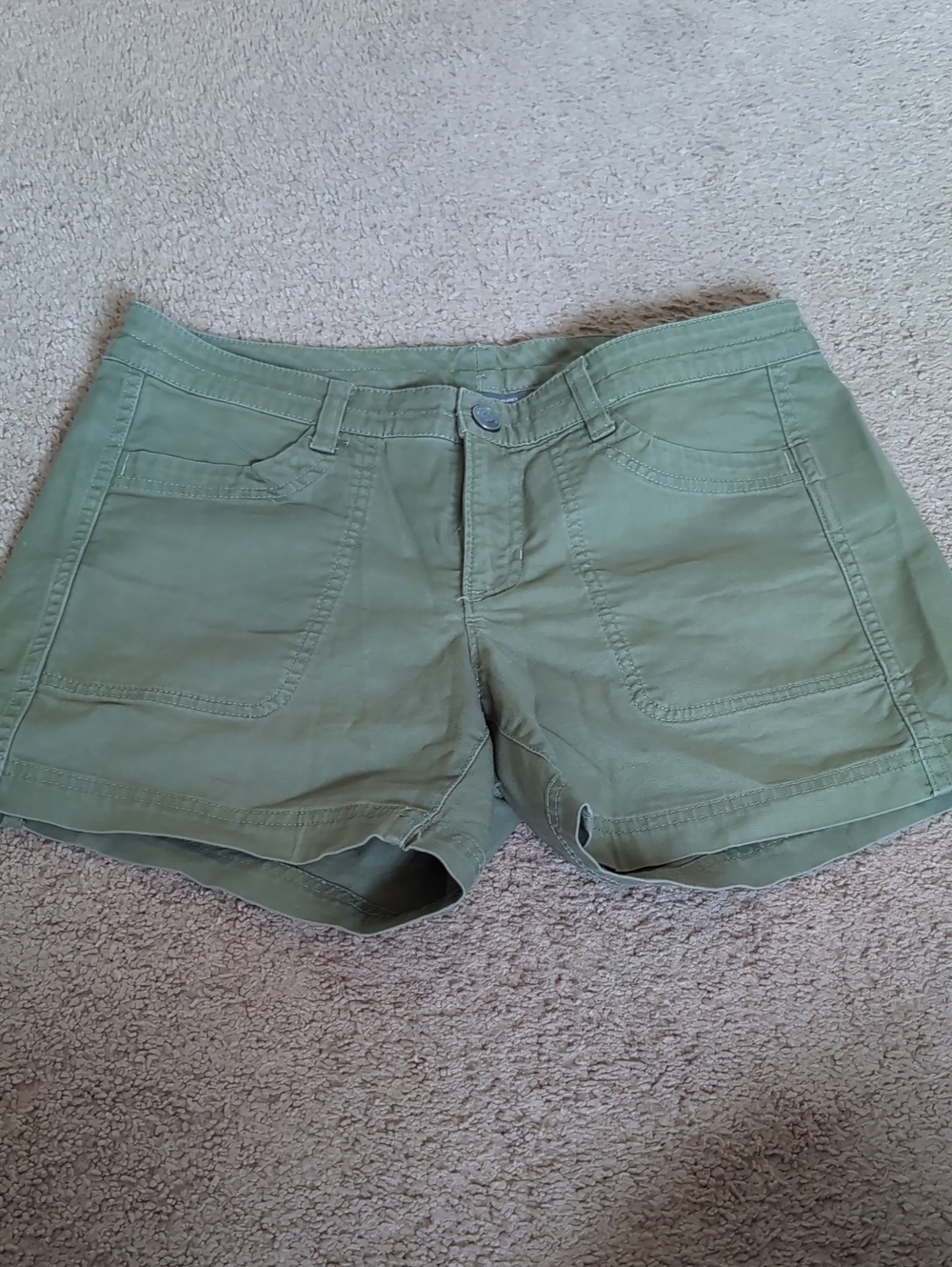 The North Face Women's Olive Green Utility Shorts